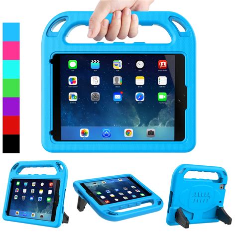 LEDNICEKER Kids Case for iPad Mini 1 2 3 4 5 - Light Weight Shock Proof Handle Friendly ...