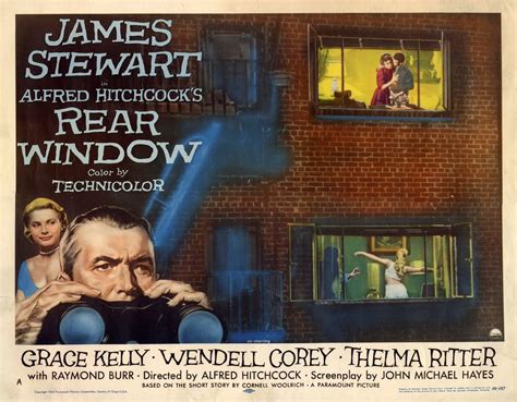 Alfred Hitchcock’s Rear Window (1954).