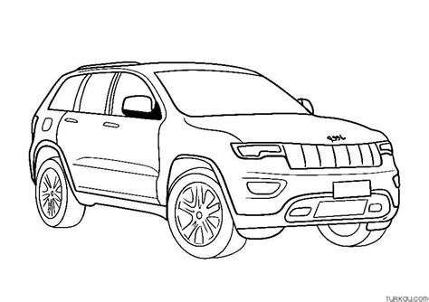 Jeep Car Coloring Pages » Turkau