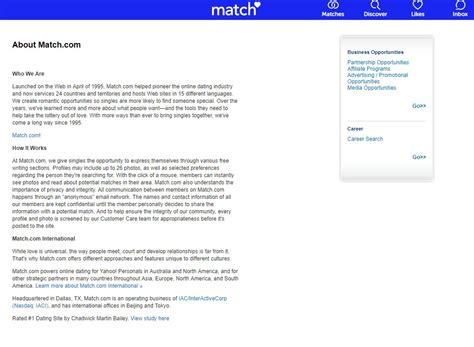 Match Review - Features, Costs, & More of Match.com!