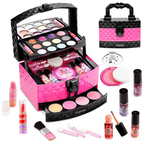 Buy Vextronic Kids Makeup Kit for Girl, Washable Makeup for Kids, Non ...