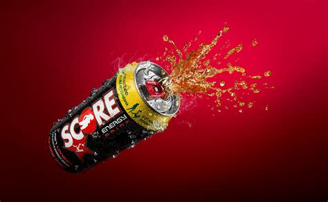 Score Energy drink on Behance