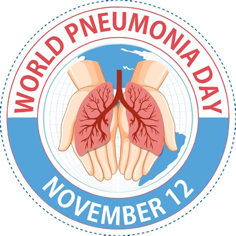 World Pneumonia Day Logo Design 12496059 Vector Art at Vecteezy