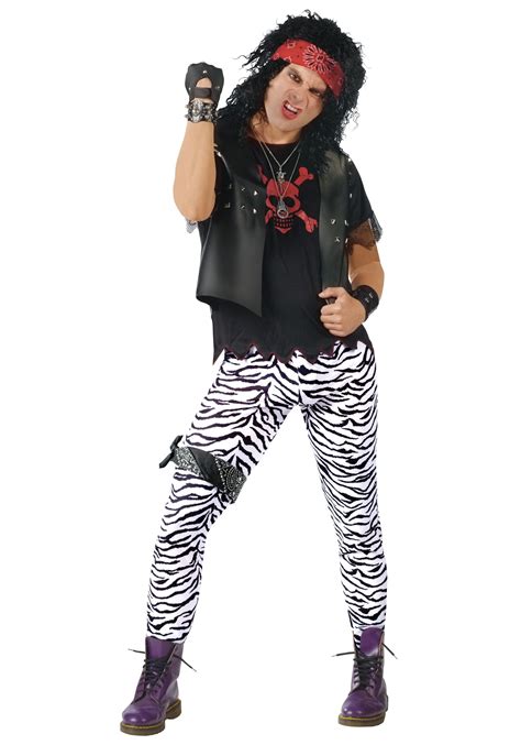 Rocker Dude 80s Party Costumes, 80s Party Outfits, Adult Halloween ...