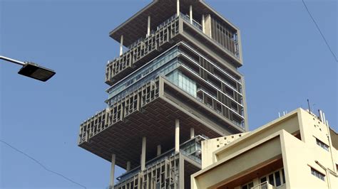 Mukesh Ambani house "Antilia", India in 4k ultra HD - YouTube