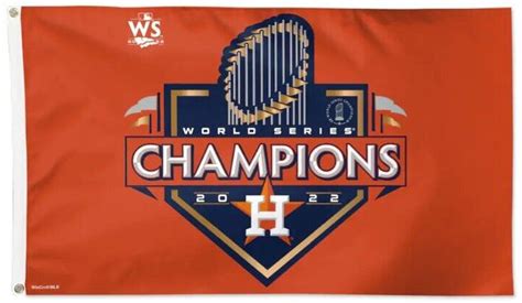 Houston Astros 2022 World Series Champions Official MLB Baseball DELUX ...