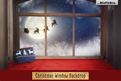 Christmas Window Backdrop - FilterGrade