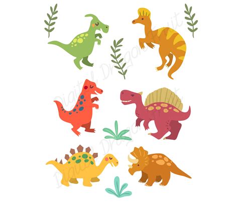 Printable Dinosaur Stickers - Printable Templates