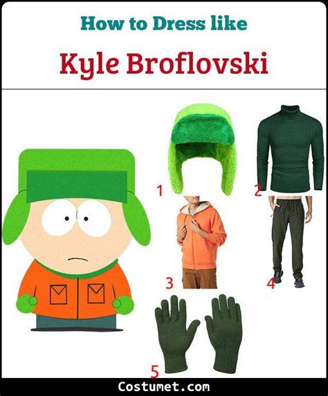 Kyle Broflovski Costume from South Park for Cosplay & Halloween 2022 in ...