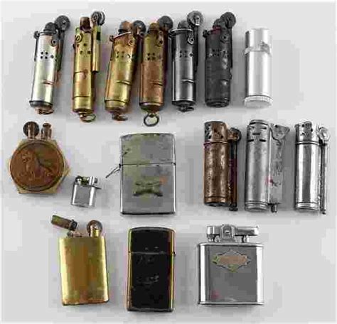 WWI WWII ANTIQUE MILITARY LIGHTER COLLECTION