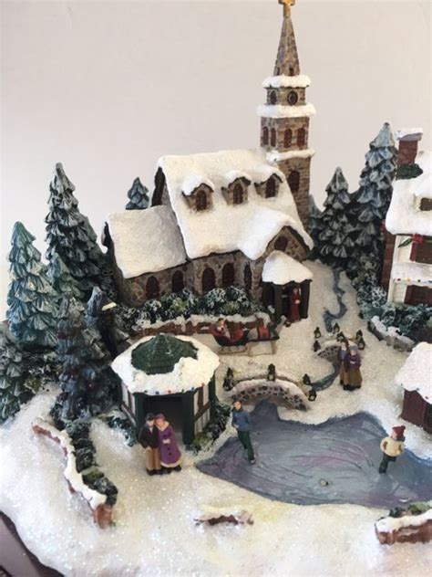 Thomas Kinkade - christmas village - limited - Catawiki