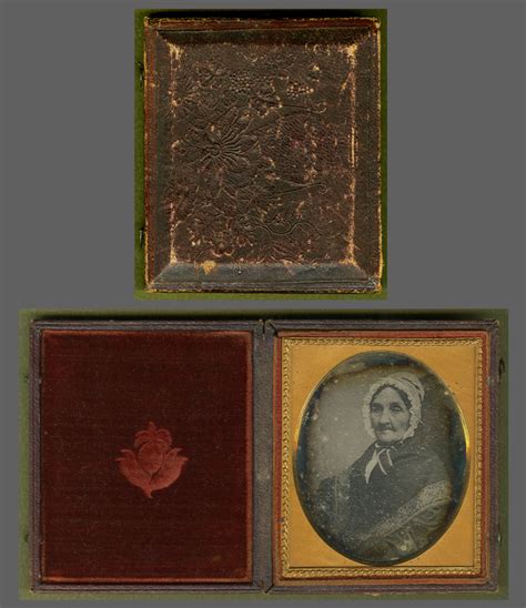 Daguerreotype in hinged padded union case | Daguerreotypes a… | Flickr