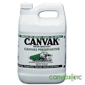 CANVAK Canvas Wax | Waterproof | 1 Gallon Container | Canvas ETC.