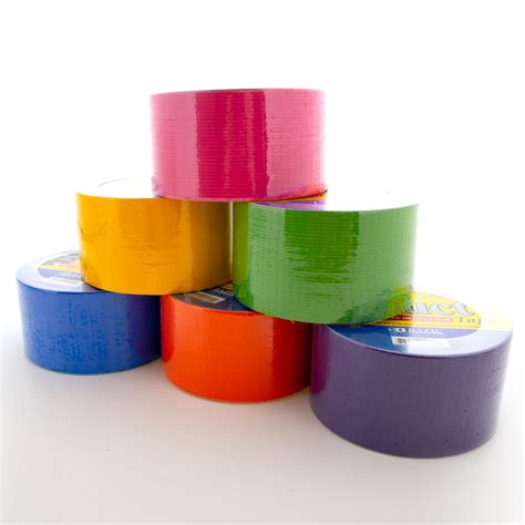 BAZIC 1.88" X 10 Yard Assorted Fluorescent Colored Duct Tape Bazic Products