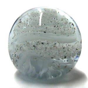 Cremation Ashes Glass Paperweights