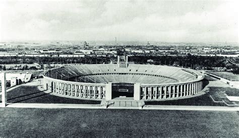 Berlin Olympic Stadium (1934-1936), View from West. | Download Scientific Diagram