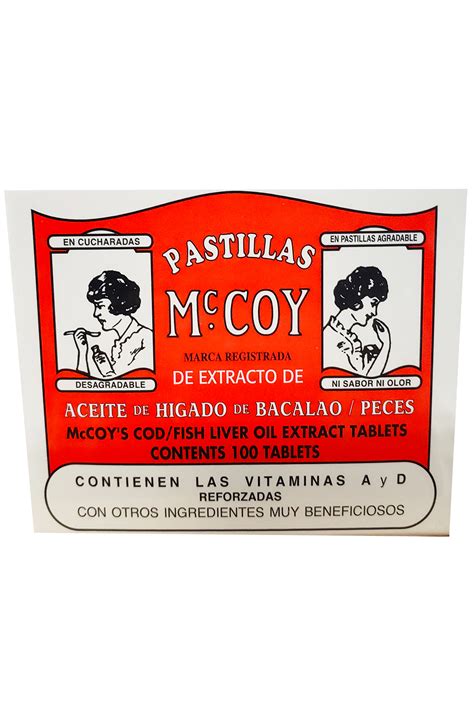 Pastillas McCoy Cod/Fish Liver Oil Extracts Tablets – Bestdeal-shop.com