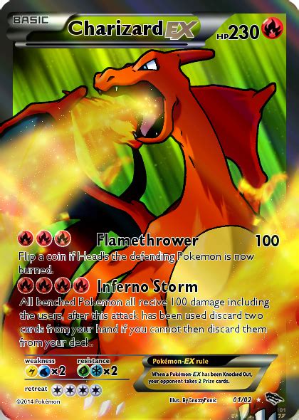 Charizard EX Full Art by SnazzyPanic on DeviantArt