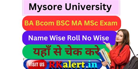 Mysore University Results 2024 1st 2nd 3rd 4th 5th 6th