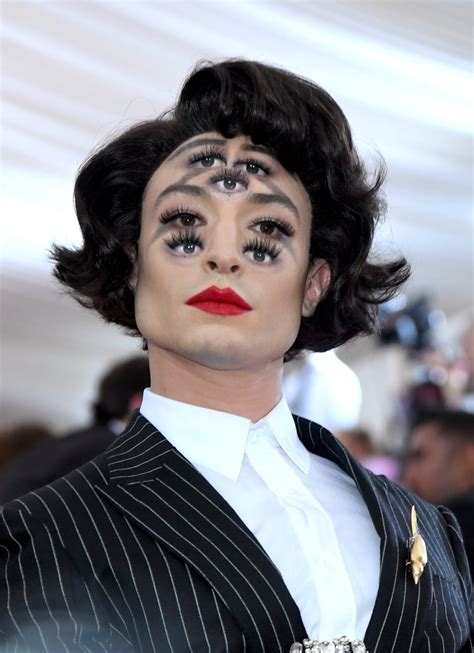 Ezra Miller Met Gala Makeup 2019 | POPSUGAR Beauty Photo 14