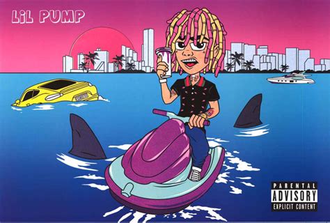 Lil Pump Album Cover Poster 24x36 – BananaRoad