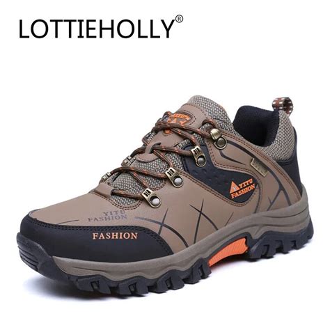 Brands Fashion Hiking Shoes Large Men Outdoor Shoes Cross Country ...