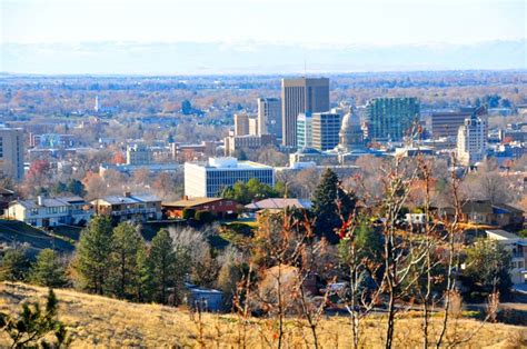 Boise Idaho from the foothills | Idaho, Boise idaho, Caldwell idaho