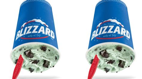 Dairy Queen's Mint Oreo Blizzard For March 2019 Is The Perfect St. Patrick’s Day Treat