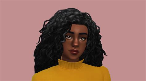 Sims 4 maxis match curly hair - srushow