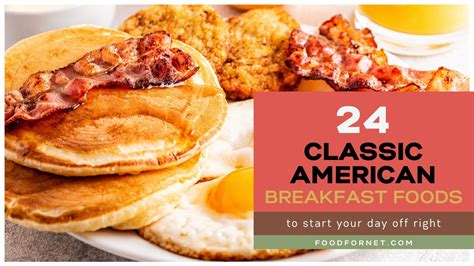 24 Classic American Breakfast Foods To Start Your Day Off Right | Food ...