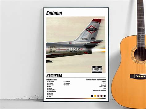 Eminem Kamikaze Album Cover Poster | Etsy