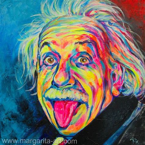 Albert Einstein - Portrait Painting | Portrait painting, Canvas art ...