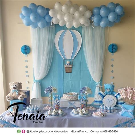 Decoración de Baby Shower con Globos y Atrapasueños