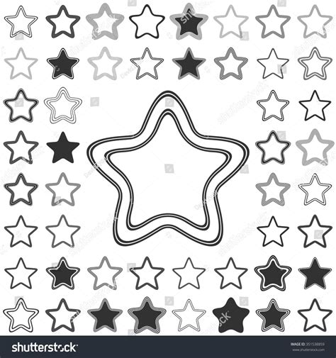 Black line star logo icon design set #Ad , #SPONSORED, #star#line#Black#logo | Icon design, Logo ...