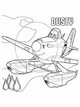 Disney Planes Characters Coloring Pages sketch template