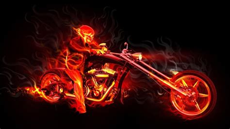 Motorcycle Skull Flames Fantasy Wallpaper Hd - Wallpaper hd | Ghost rider wallpaper, Skull ...