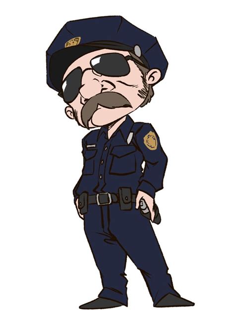 Pin on Police Cartoon