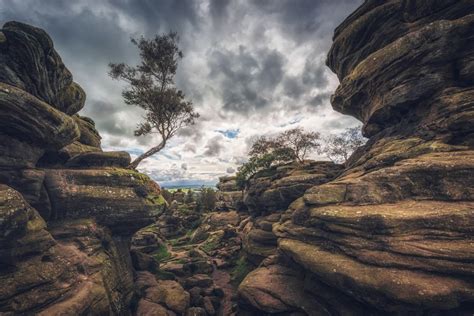 Brimham rocks in the Yorkshire dales England UK | Artfinder