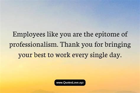 Employee Appreciation Inspirational Quotes
