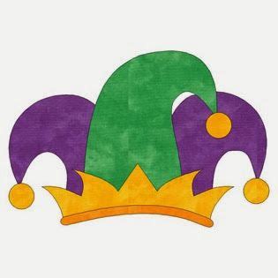 Mardi Gras Jester Hat | Crafts, Mask Template