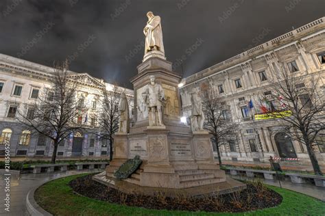 Leonardo da Vinci - MIlan, Italy Stock Photo | Adobe Stock