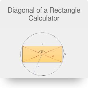 Diagonal of a Rectangle Calculator