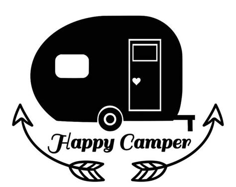 Camper Silhouette Clip Art At Clker Com Vector Clip A - vrogue.co