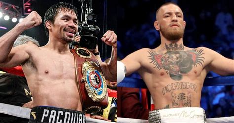 Manny Pacquiao is Literally Desperate to Fight Conor McGregor