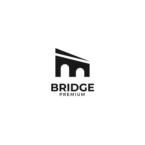 Vector bridge logo design concept template illustration idea 22694790 ...