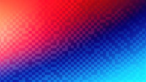 Abstract Red And Blue Half Tone Pattern With Smooth Curved Border ...