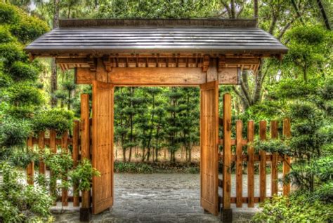 Japanese Garden Gate Design - Image to u