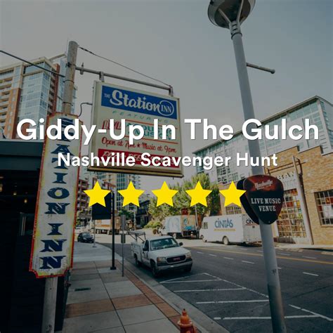 Nashville Scavenger Hunt: Giddy-Up In The Gulch