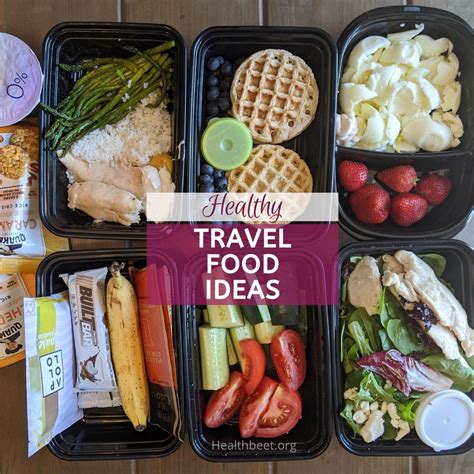 Road Trip Meal Plan {Healthy Travel Food Ideas} - Health Beet