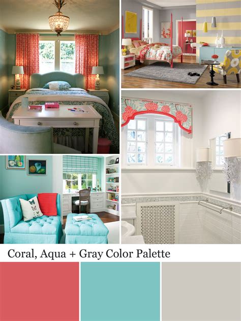 coral color decor